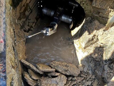 Einsatzgebiete Wasserhöchstdruck bei verstopften Kanälen